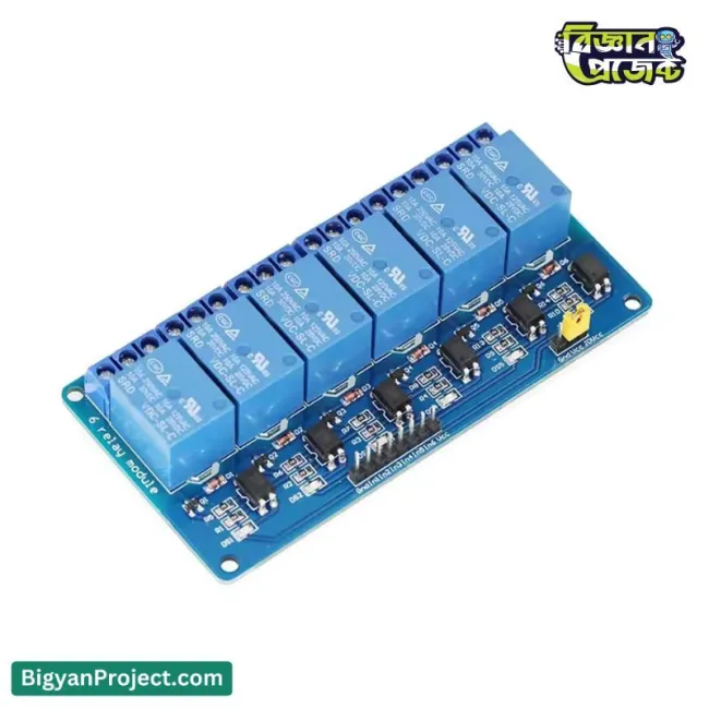 কিনুন ৫ভি ৬ চ্যানেল অপটোকপলার রিলে মডিউল