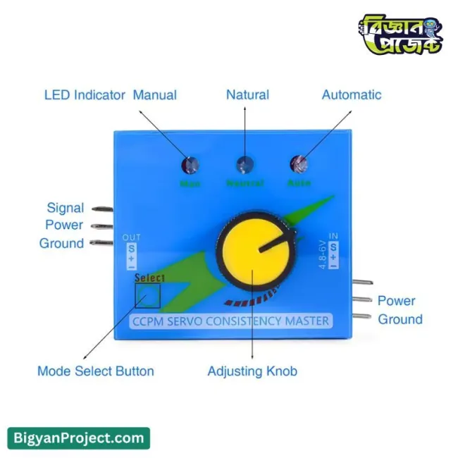 কিনুন 3CH RC সার্ভো টেস্টার ও ESC চেকার