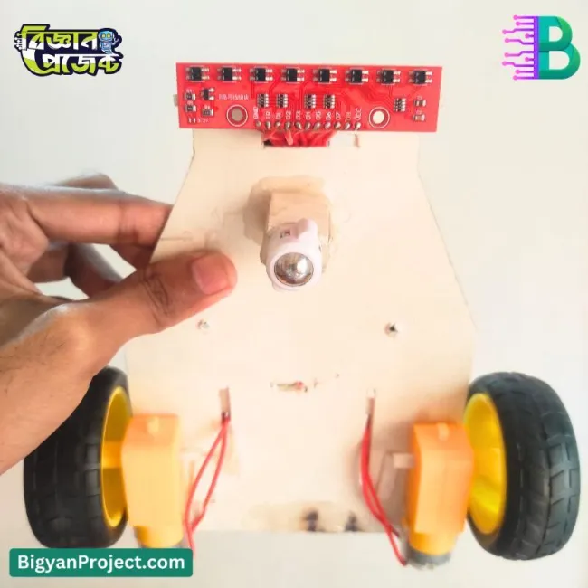 পিআইডি কন্ট্রোল লাইন ফলোয়িং রোবট