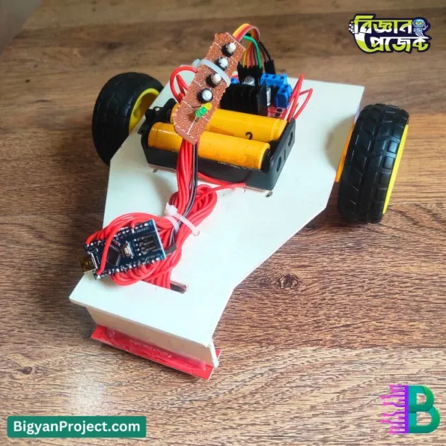 পিআইডি কন্ট্রোল লাইন ফলোয়িং রোবট