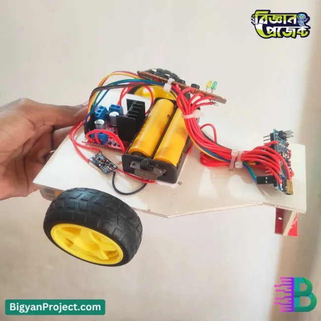 পিআইডি কন্ট্রোল লাইন ফলোয়িং রোবট