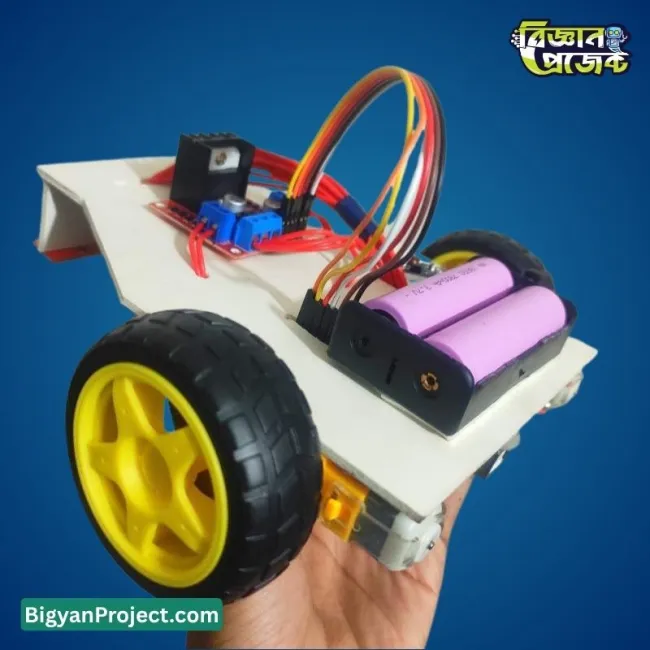 PID লাইন ফলোয়ার রোবট বাংলাদেশ