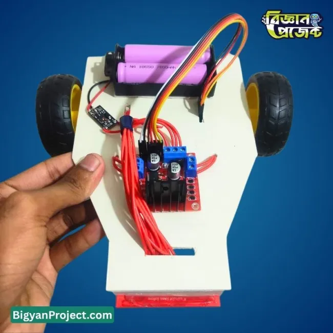 PID লাইন ফলোয়ার রোবট বাংলাদেশ