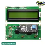 Buy 1602A 16x2 হলুদ LCD ডিসপ্লে মডিউল 5V – বিজ্ঞান প্রজেক্ট