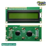 Buy 1602A 16x2 হলুদ LCD ডিসপ্লে মডিউল 5V – বিজ্ঞান প্রজেক্ট