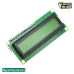 Buy 1602A 16x2 হলুদ LCD ডিসপ্লে মডিউল 5V – বিজ্ঞান প্রজেক্ট