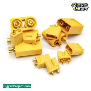 Buy XT60 কানেক্টর জোড়া RC ব্যাটারি ও মোটরের জন্য – বিজ্ঞান প্রজেক্ট