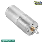 DC 12V 25GA-370 মেটাল গিয়ার মোটর 100RPM অনলাইনে কিনুন