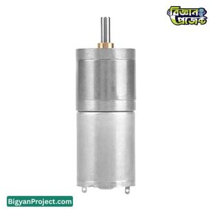 DC 12V 25GA-370 Metal Gear Motor 100RPM Buy Online