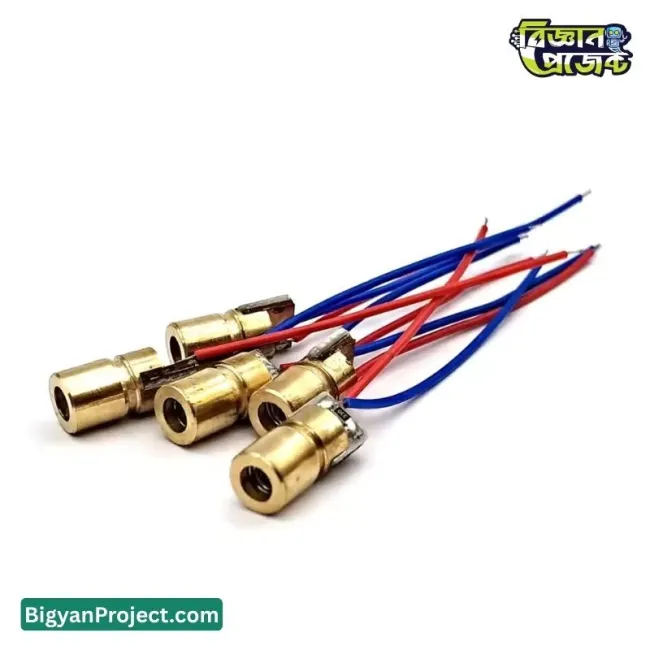 বিজ্ঞান প্রজেক্ট থেকে 650nm 5V লাল লেজার মডিউল কিনুন