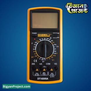 buy DT-9205A ডিজিটাল মাল্টিমিটার ভোল্টেজ ও কারেন্ট মাপার জন্য