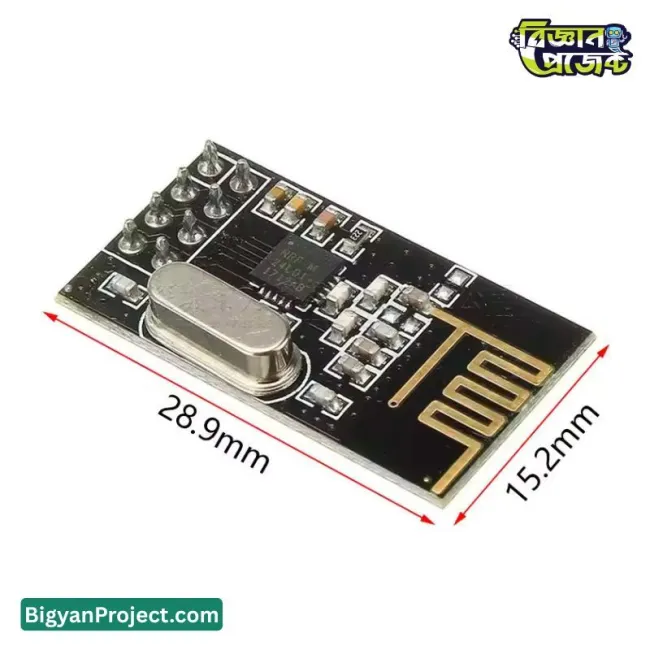 Buy NRF24L01+ 2.4GHz লং রেঞ্জ ওয়্যারলেস মডিউল