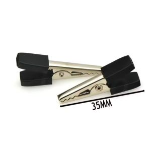 Alligator Crocodile Clips 35mm Pair buy Online