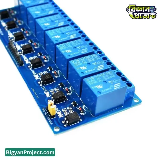 buy 5V ৮ চ্যানেল অপটো-কাপলার রিলে মডিউল