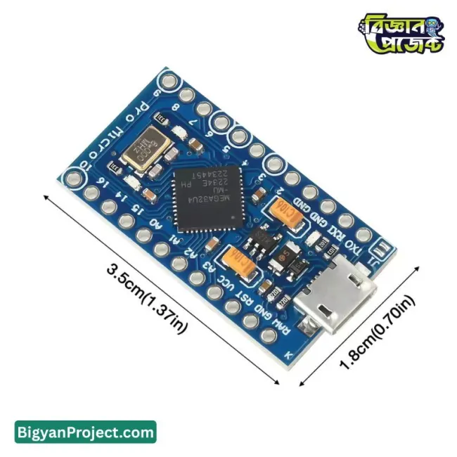 ATmega32U4 Pro Micro 5V 16MHz buy ডেভেলপমেন্ট বোর্ড