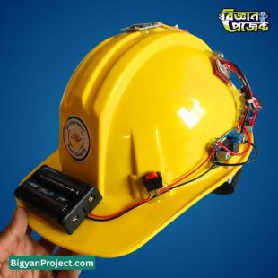 Worker & Bike Rider Safety Helmet with Accident Alert and GPS Tracking