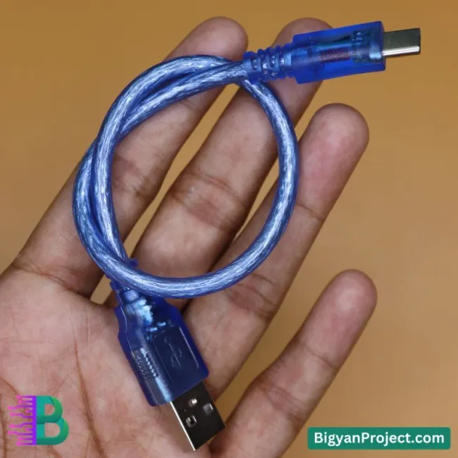 আরডুইনো টাইপ-সি কেবল - এ টু সি ৩০সেমি প্রজেক্টের জন্য