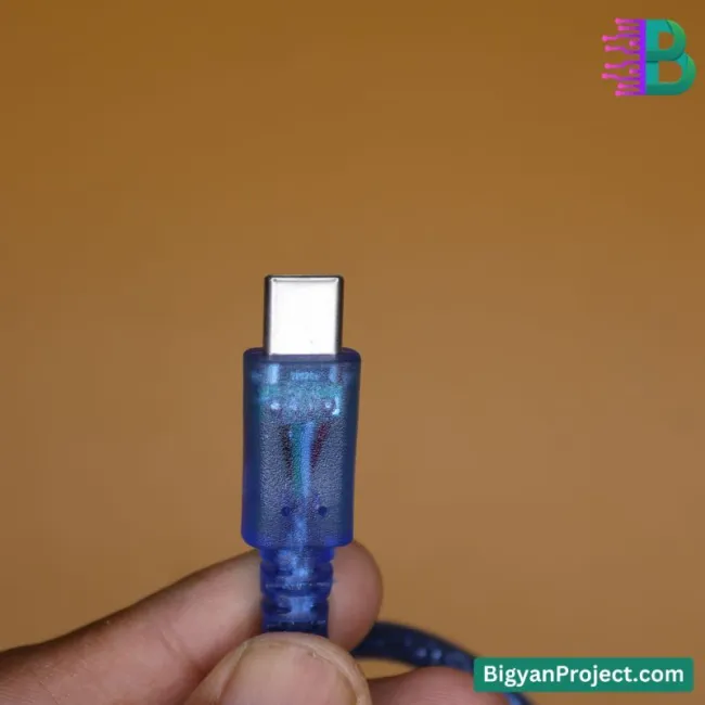 আরডুইনো টাইপ-সি কেবল - এ টু সি ৩০সেমি প্রজেক্টের জন্য