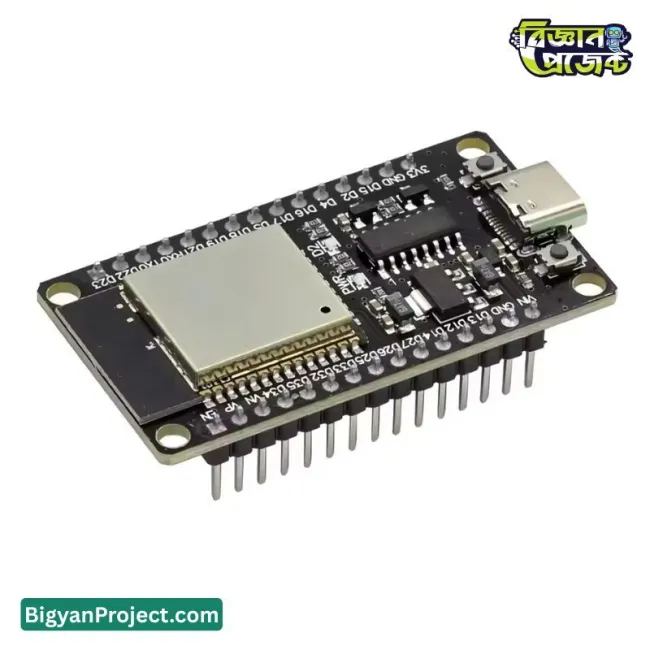 ESP32-DevKitC-32 টাইপ-C WiFi ব্লুটুথ ডুয়াল কোর বোর্ড