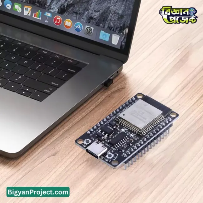 ESP32-DevKitC-32 টাইপ-C WiFi ব্লুটুথ ডুয়াল কোর বোর্ড