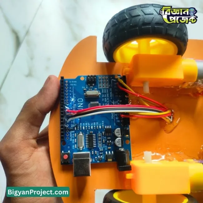 Buy Arduino ৪ চাকার জাইরোস্কোপ রোবট সায়েন্স প্রজেক্ট