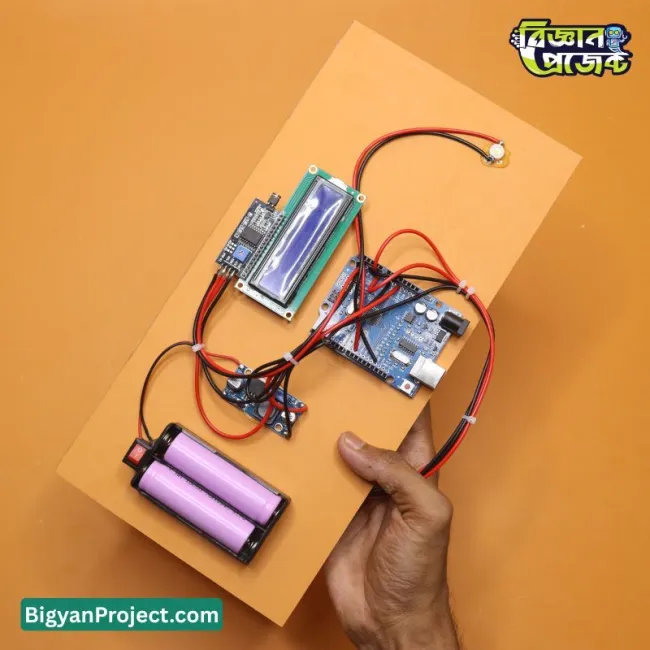 ফুটস্টেপ পাইজো পাওয়ার জেনারেটর আরডুইনো প্রজেক্ট