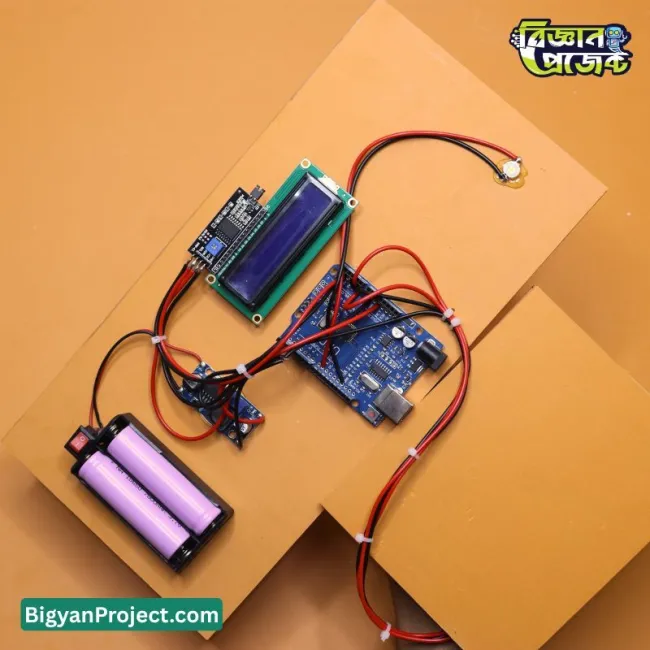 ফুটস্টেপ পাইজো পাওয়ার জেনারেটর আরডুইনো প্রজেক্ট