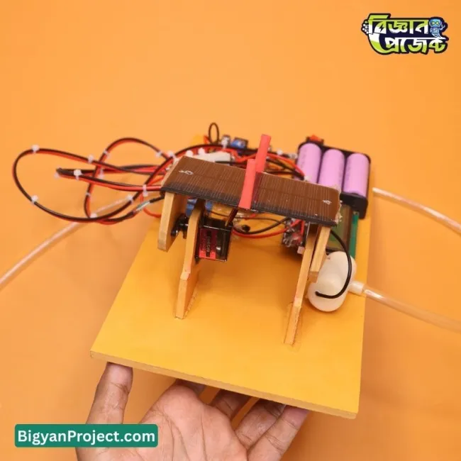 মোবাইল অ্যাপসহ ESP32 স্মার্ট সোলার ট্র্যাকিং সিস্টেম