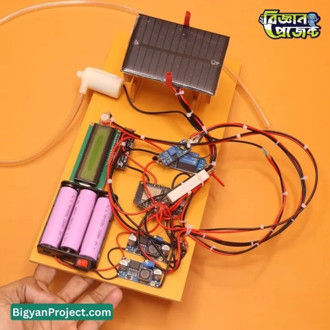 মোবাইল অ্যাপসহ ESP32 স্মার্ট সোলার ট্র্যাকিং সিস্টেম