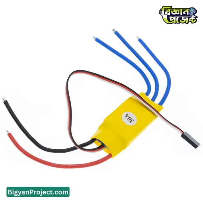 HW30A 30A ব্রাশলেস ESC BEC সহ RC ড্রোনের জন্য