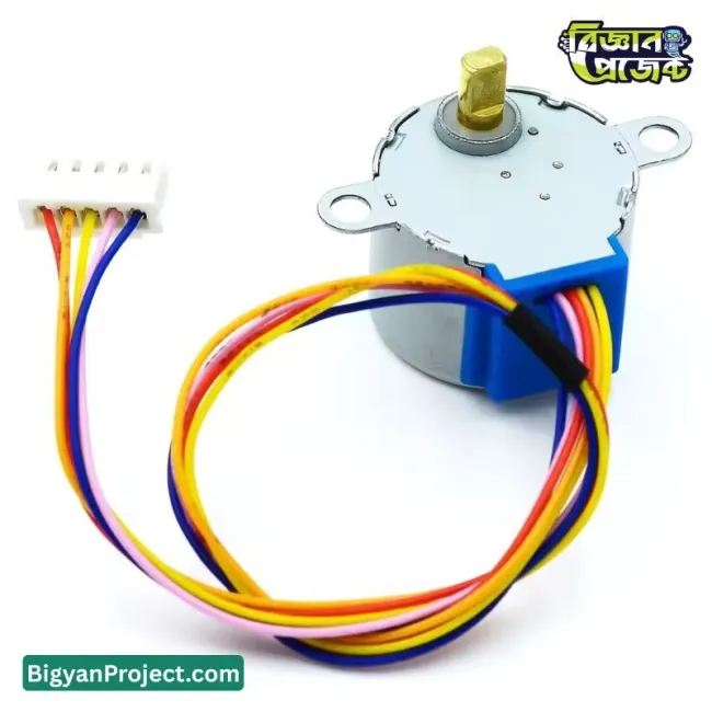 5V স্টেপার মোটর 28BYJ-48 ULN2003 ড্রাইভারসহ