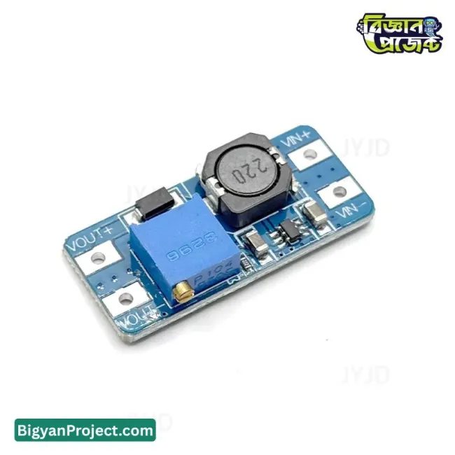 MT3608 DC-DC স্টেপ আপ বুস্ট কনভার্টার মডিউল