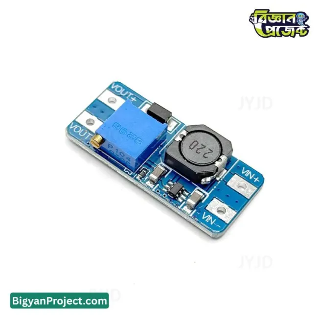 MT3608 DC-DC স্টেপ আপ বুস্ট কনভার্টার মডিউল