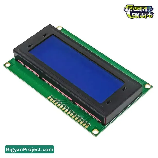 LCD2004 LCD ডিসপ্লে মডিউল 20x4 ক্যারেক্টার ৫ ভোল্ট