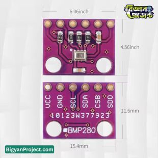 BMP280 বায়ুচাপ ও উচ্চতা সেন্সর মডিউল