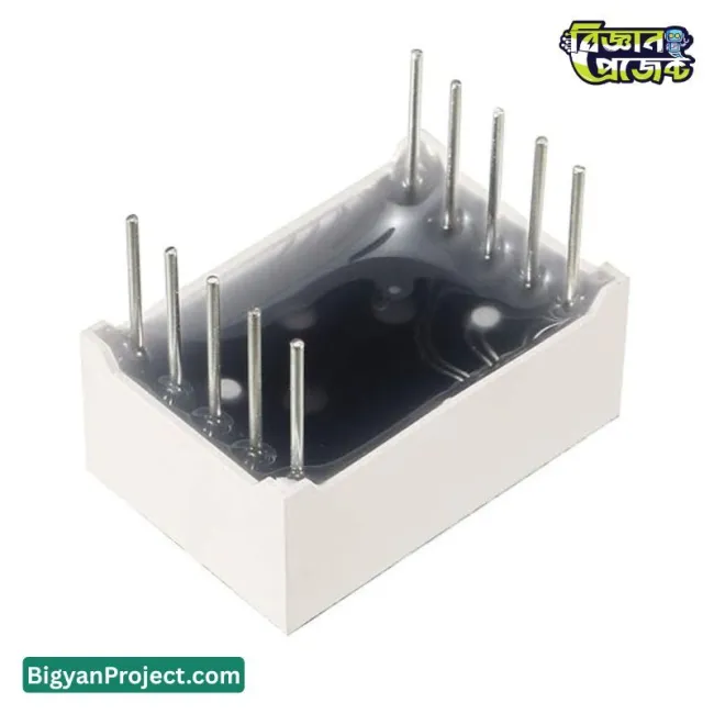 ০.৫৬ ইঞ্চি লাল ৭ সেগমেন্ট LED ডিসপ্লে ১ ডিজিট