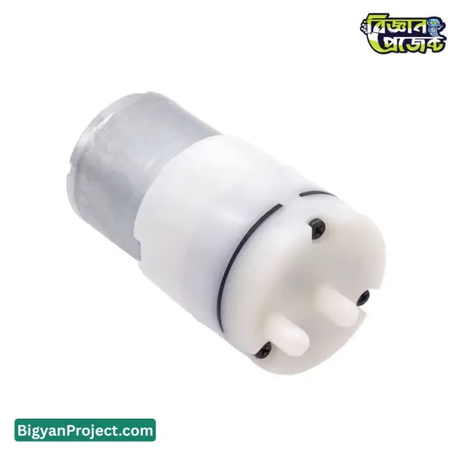 370 মিনি এয়ার ভ্যাকুয়াম পাম্প মোটর DC 6V-12V