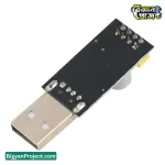 USB to ESP8266 ESP-01 প্রোগ্রামিং অ্যাডাপ্টার বোর্ড CH340G