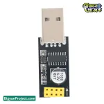 USB to ESP8266 ESP-01 প্রোগ্রামিং অ্যাডাপ্টার বোর্ড CH340G