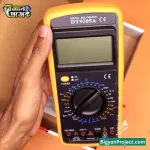 Shop DT9205A ডিজিটাল মাল্টিমিটার ক্যাপাসিট্যান্স টেস্টার