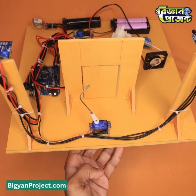 আরডুইনো ফায়ার ও গ্যাস সেফটি সিস্টেম GSM এলার্ট