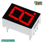 ০.৫৬ ইঞ্চি ৭ সেগমেন্ট লাল LED ডিসপ্লে কমন অ্যানোড