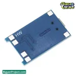 TP4056 ৫ ভোল্ট ১ অ্যাম্পিয়ার ১৮৬৫০ লিথিয়াম ব্যাটারি চার্জার মডিউল