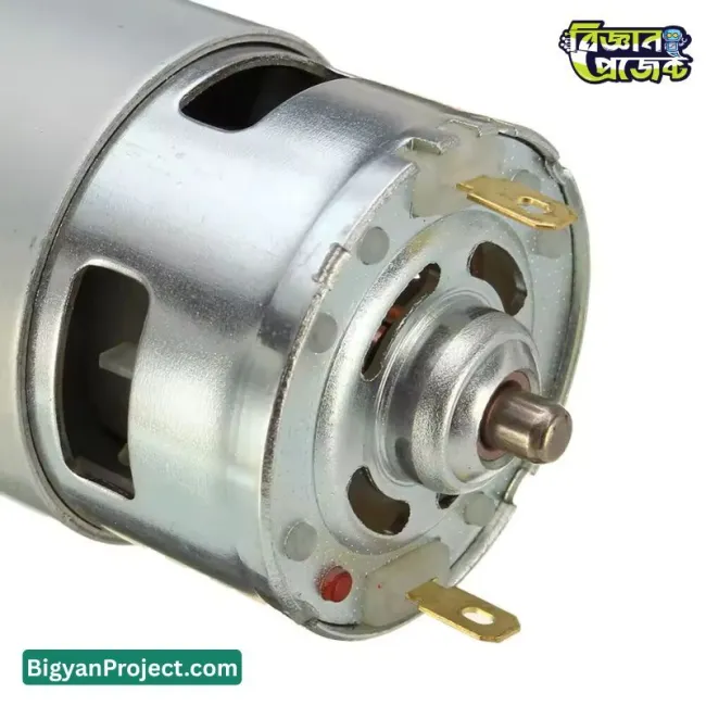 775 সিরিজ ডাবল বেয়ারিং ডিসি মোটর ১২ ভোল্ট - ৩৬ ভোল্ট হাই টর্ক