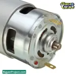 775 সিরিজ ডাবল বেয়ারিং ডিসি মোটর ১২ ভোল্ট - ৩৬ ভোল্ট হাই টর্ক