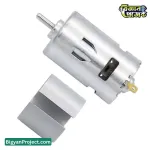 775 সিরিজ ডাবল বেয়ারিং ডিসি মোটর ১২ ভোল্ট - ৩৬ ভোল্ট হাই টর্ক