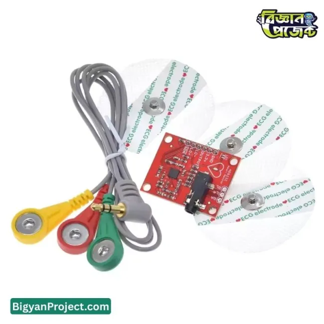 AD8232 ECG হার্ট রেট সেন্সর মডিউল আরডুইনো