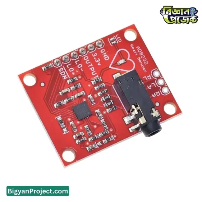 AD8232 ECG হার্ট রেট সেন্সর মডিউল আরডুইনো