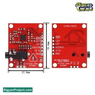 Buy AD8232 ECG Heart Rate Sensor Module Arduino