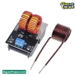 ১২০ ওয়াট মিনি ZVS ইন্ডাকশন হিটিং মডিউল ডিসি ৫–১২ ভোল্ট